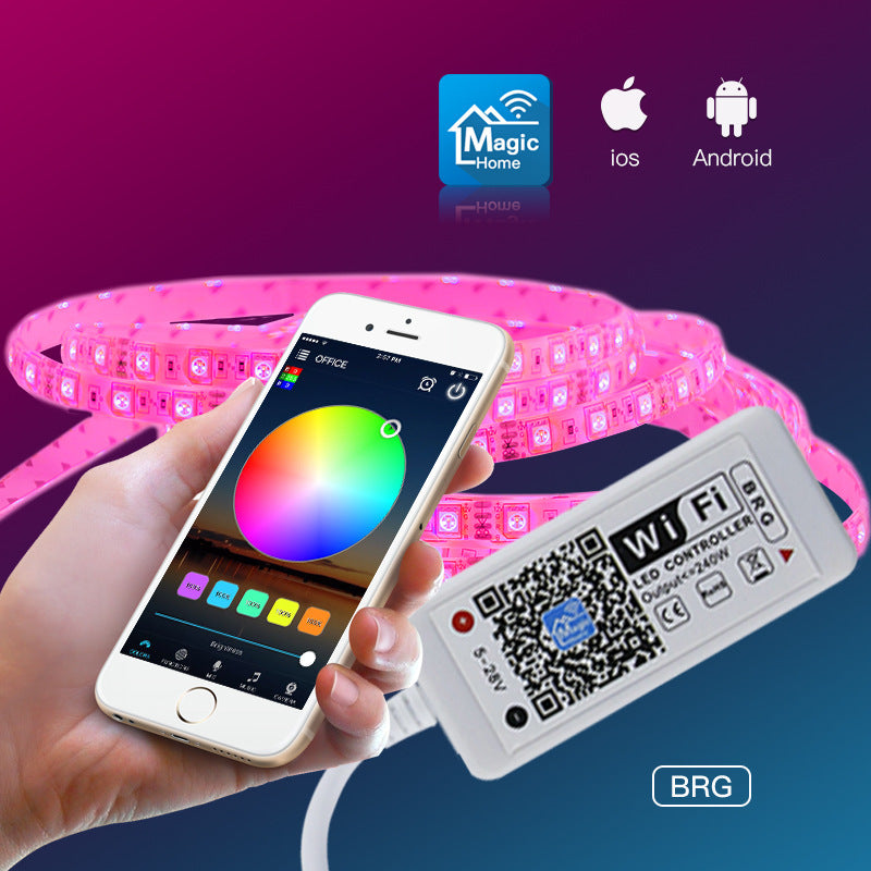 Wi-Fi LED-Steuerung für RGB-LEDs