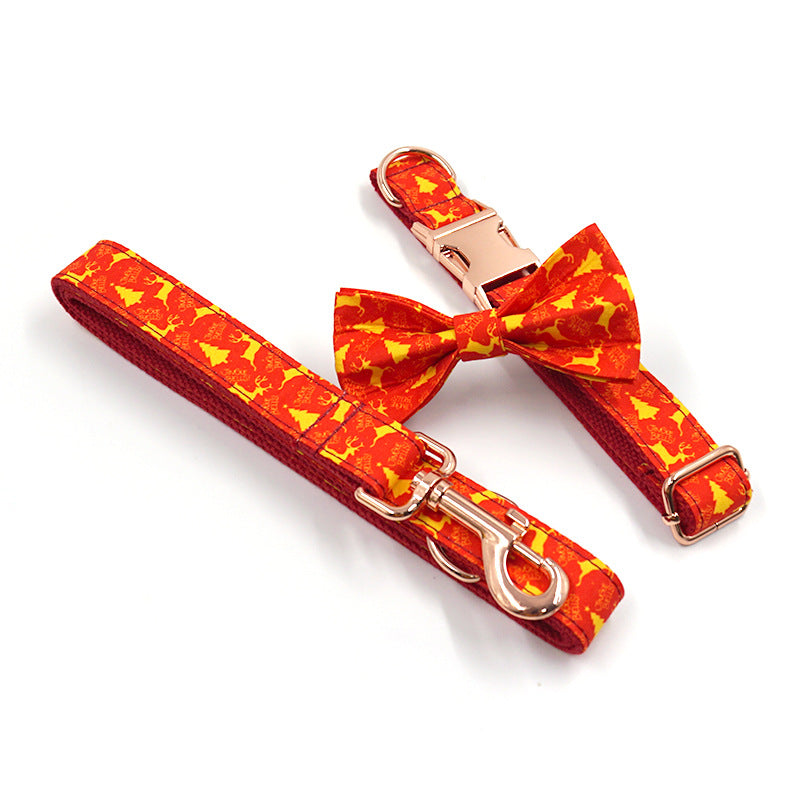 Halsband & Leine Set mit abnehmbarer Schleife – Bild 2 | LuxeStyle