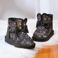 Warme Kinder-Winterstiefel aus Paillettenstoff – Bild 7 | LuxeStyle