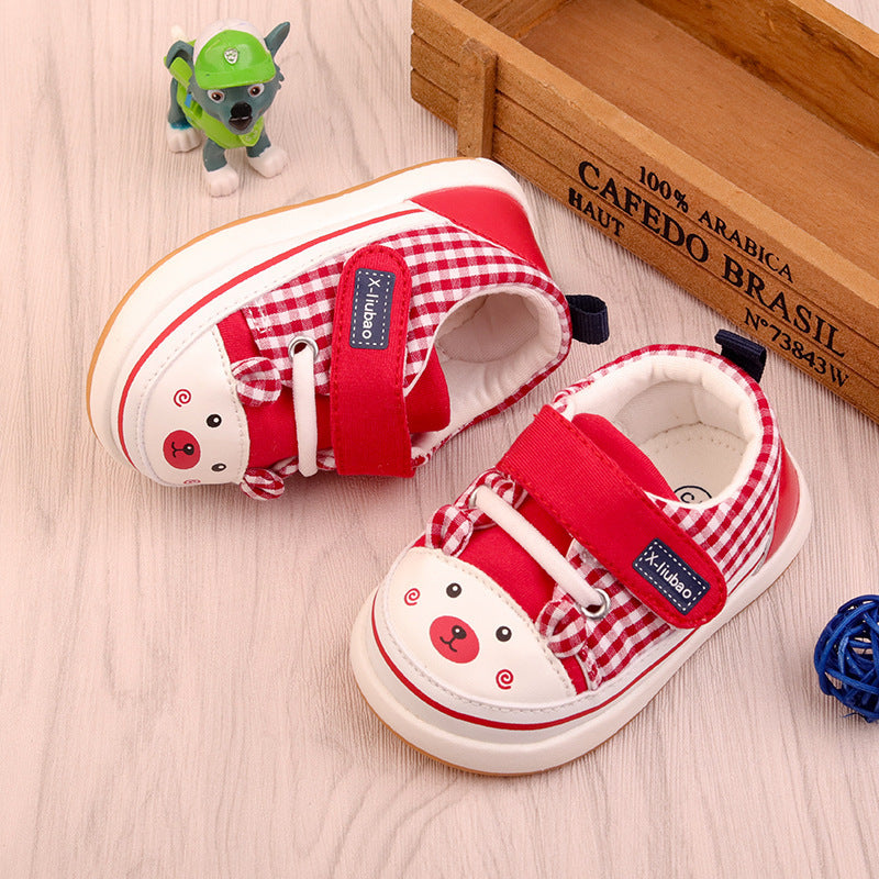Baby-Lauflernschuhe mit Comic-Motiv – Bild 6 | LuxeStyle