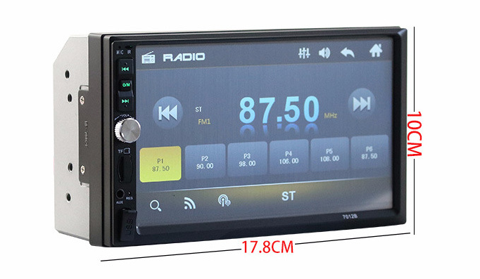 7-Zoll-Rückfahrdisplay