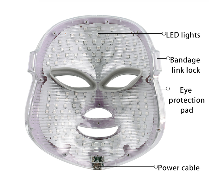 LED-Gesichtsmaske mit 7 Farben – Bild 7 | LuxeStyle