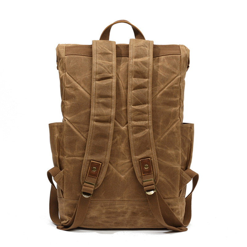 Wasserdichter Retro-Rucksack – Bild 4 | LuxeStyle