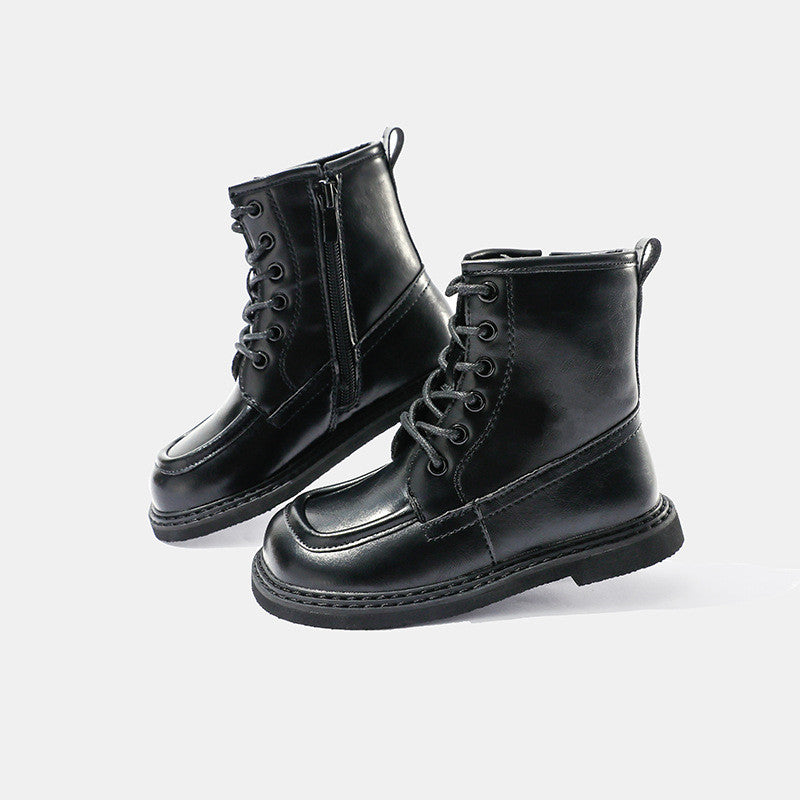 Kinder Martin Boots mit Fleece-Futter – Bild 2 | LuxeStyle