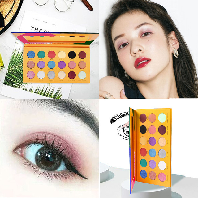 18 Farben Lidschatten-Palette: Matt & Schimmernd – Bild 6 | LuxeStyle