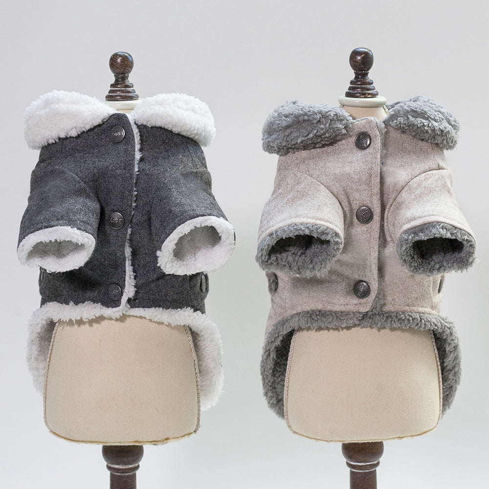 Warme Winterjacke für Hunde