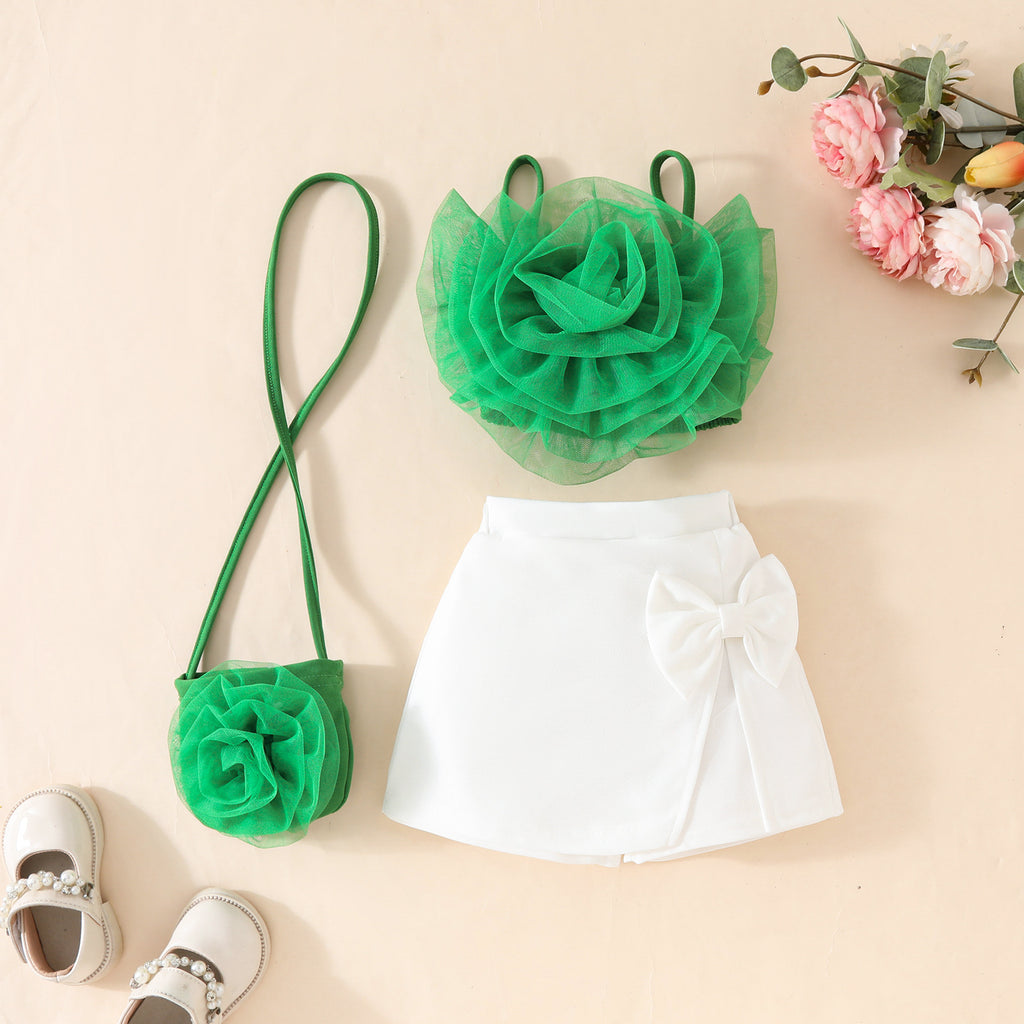 3-teiliger 3D-Blumen-Strampler für Mädchen – Bild 6 | LuxeStyle