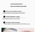 Falsche Wimpern "Deep Coffee"