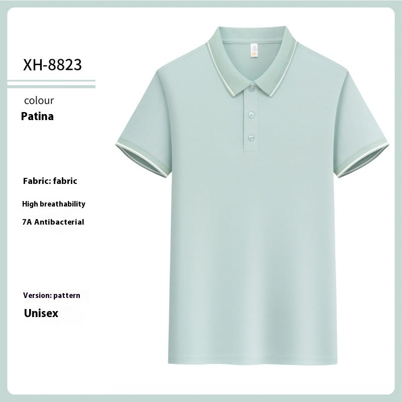 Antibakterielles Polo-Shirt mit Revers – Bild 14 | LuxeStyle