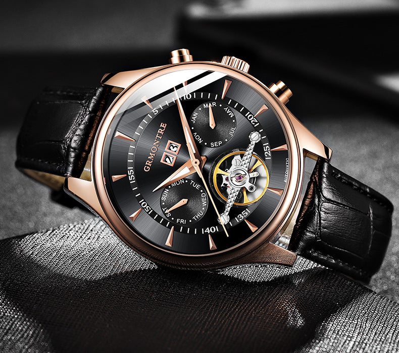 GRMONTRE Mechanische Automatikuhr für Herren – Bild 10 | LuxeStyle