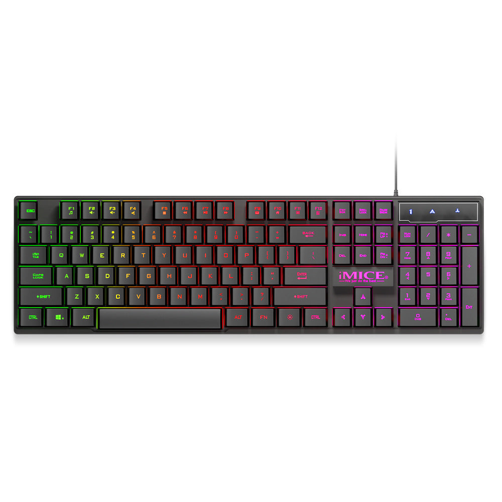 Gaming-Tastatur mit USB-Kabel und Beleuchtung – Bild 5 | LuxeStyle
