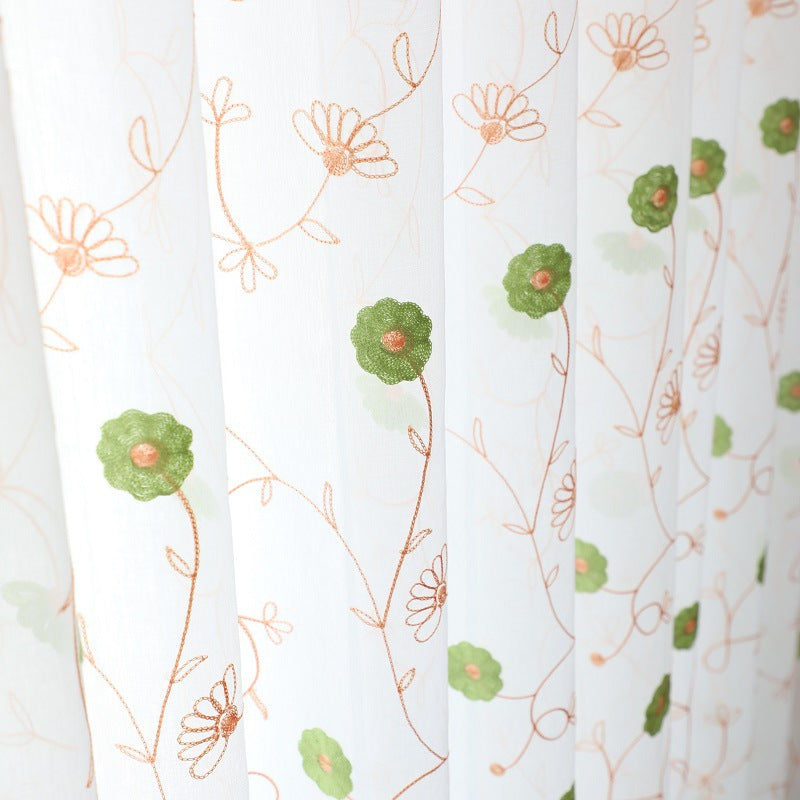 Bestickter Fensterschutz Garten – Bild 4 | LuxeStyle