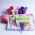 DIY Stickkissen aus Wolle – Materialpaket | LuxeStyle