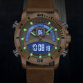 NAVIFORCE Quarzuhr mit Lederarmband | LuxeStyle