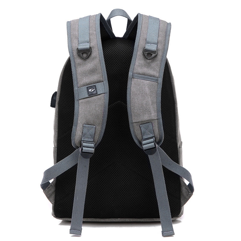 Canvas-Rucksack mit USB-Ladeanschluss – Bild 10 | LuxeStyle