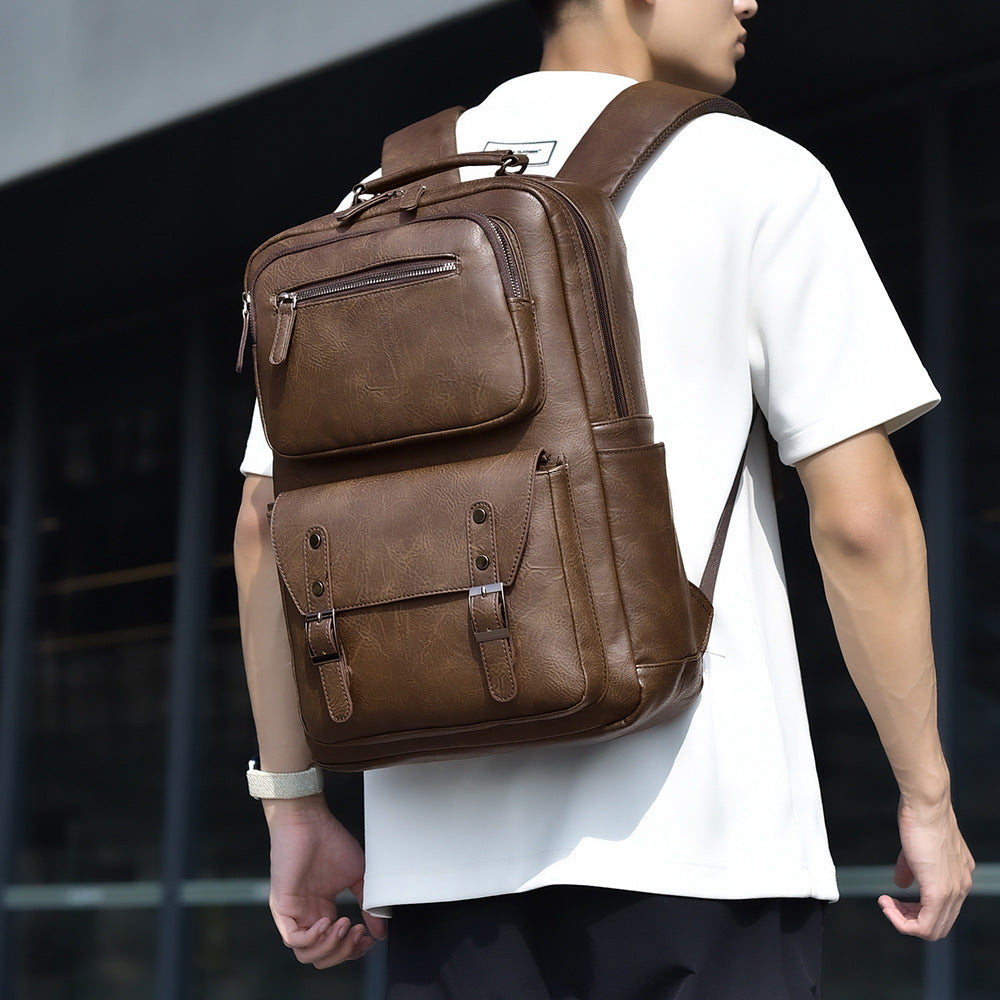 Business-Rucksack Retro-Stil – Bild 2 | LuxeStyle