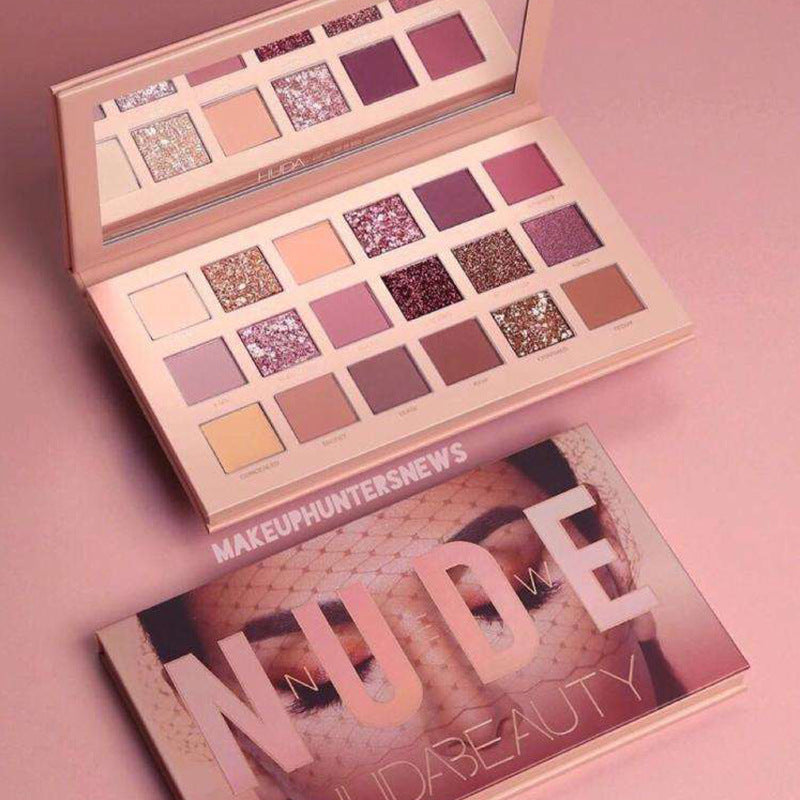 18 Farben Lidschattenpalette „Desert Rose“ – Bild 1 | LuxeStyle