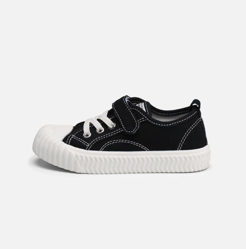 Kinder Canvas-Schuhe mit Klettverschluss