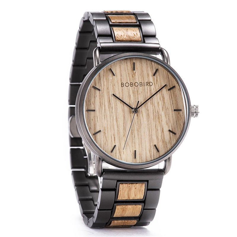 Holz-Armbanduhr mit Quarzwerk – Bild 8 | LuxeStyle