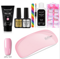 Painless Crystal Gel Nagelverlängerungs-Set
