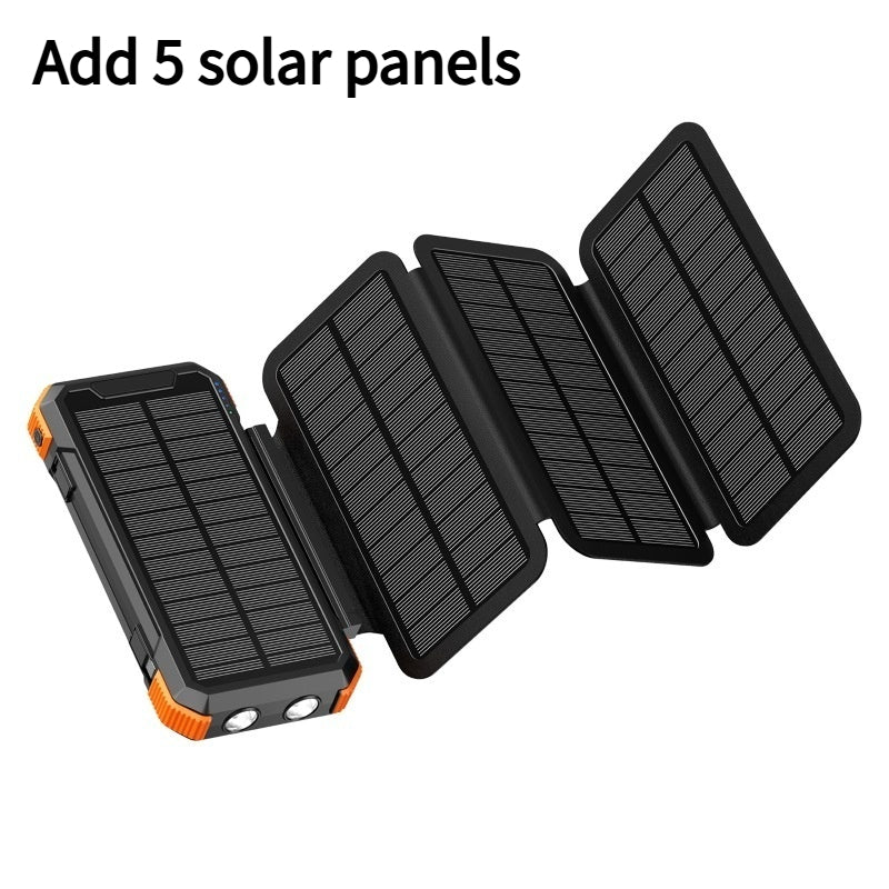Outdoor Powerbank mit Solar- und Handkurbel-Ladegerät