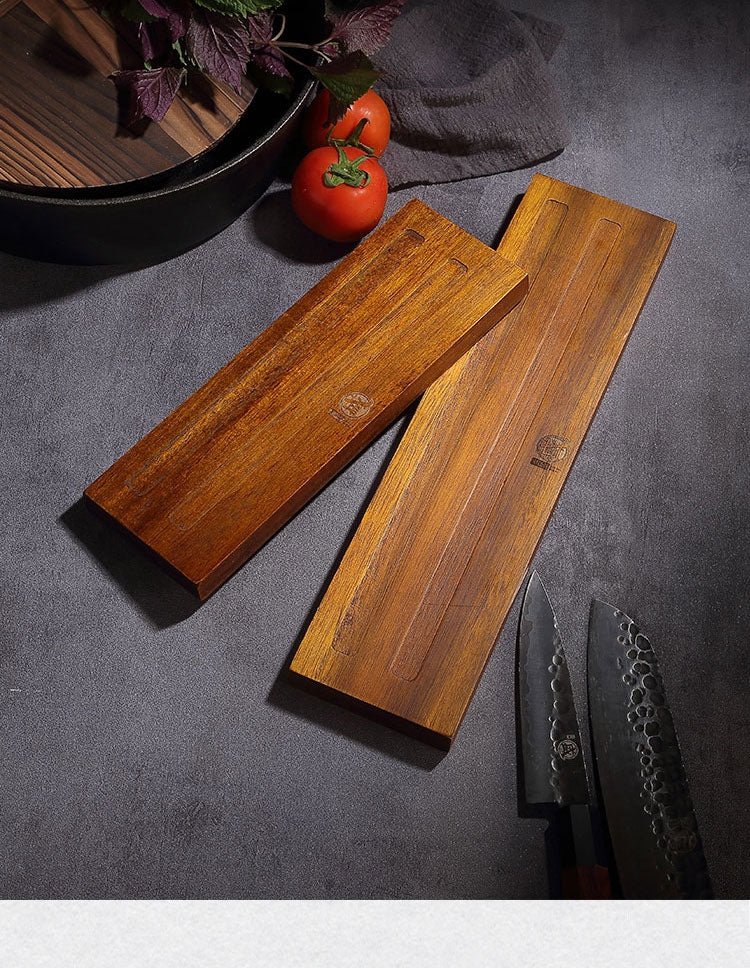 Magnetischer Messerhalter aus Akazienholz, wandmontiert – Bild 4 | LuxeStyle