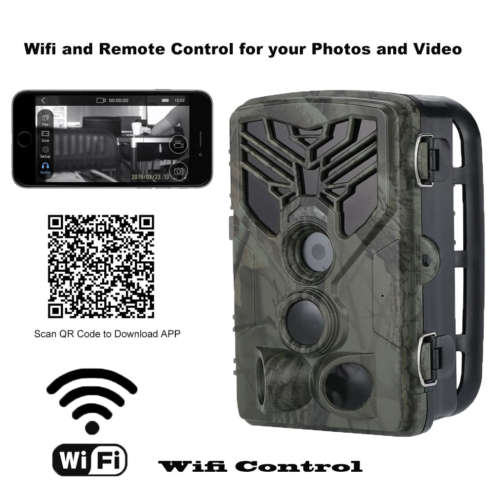 Feldüberwachungskamera mit WLAN-APP & Bluetooth