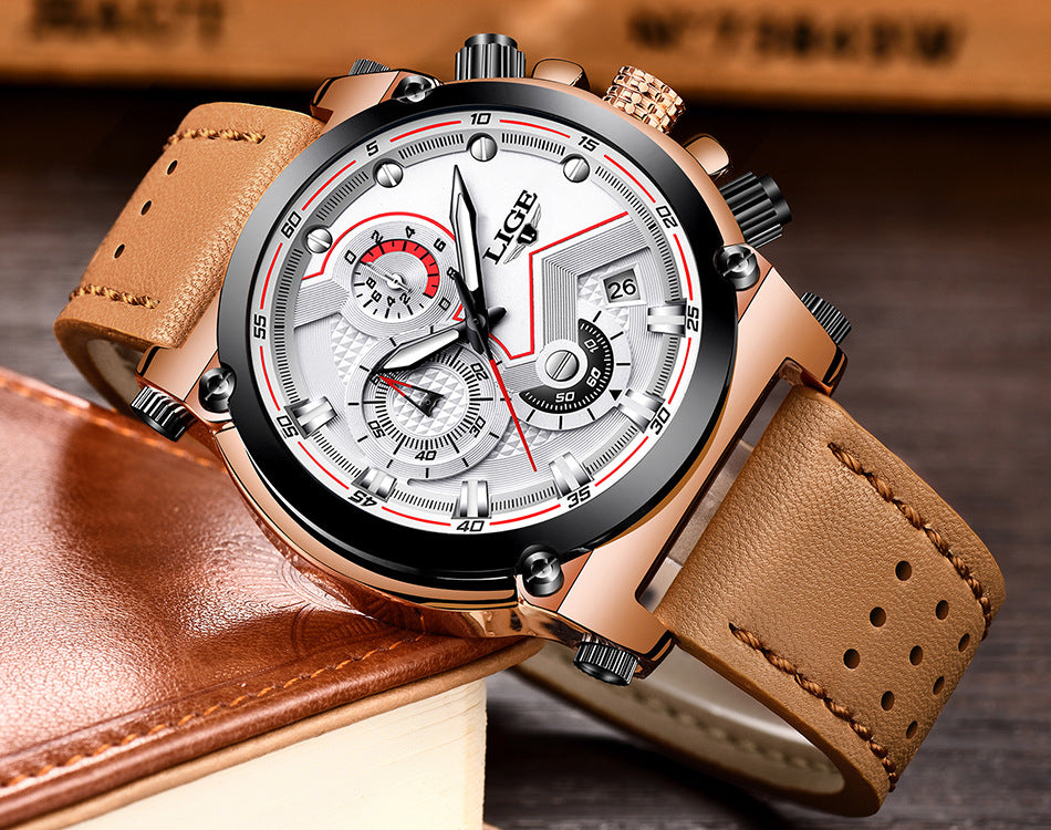 Robuste Quarzuhr für Herren | LuxeStyle
