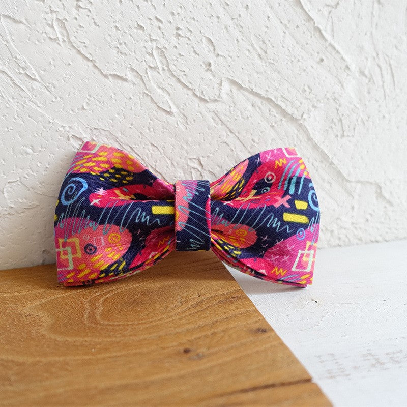 Hundehalsband mit Fliege "Deep Graffiti" – Bild 5 | LuxeStyle