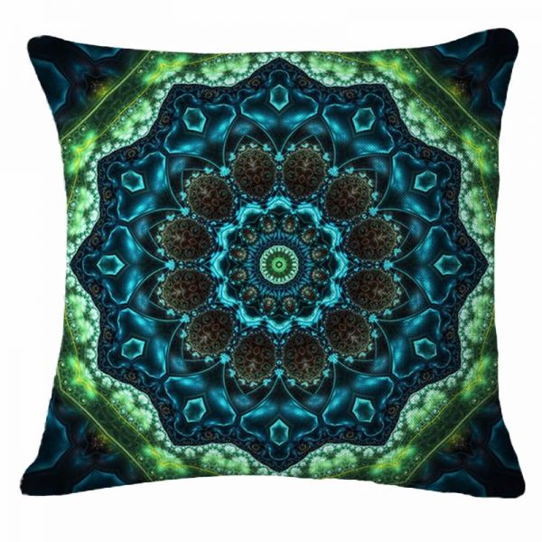 Mandala Kissenbezug Samt – Bild 3 | LuxeStyle