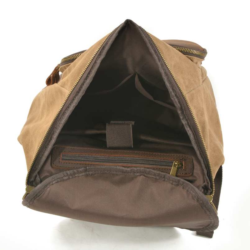 Mannlicher Canvas-Schultertasche, mittelgross – Bild 5 | LuxeStyle