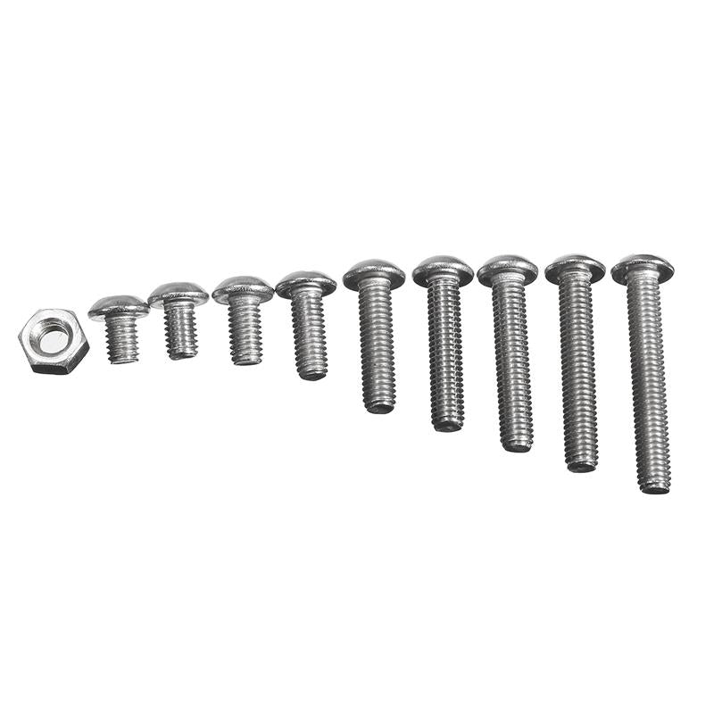 Edelstahl-Sechskant-Schrauben-Set mit Muttern – Bild 2 | LuxeStyle