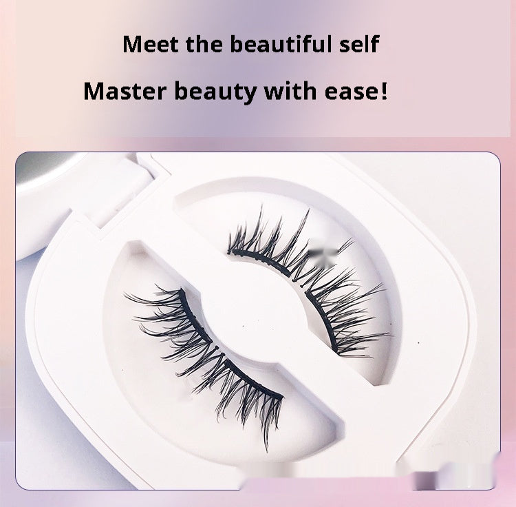 Magnetische Wimpern mit integrierter Zange