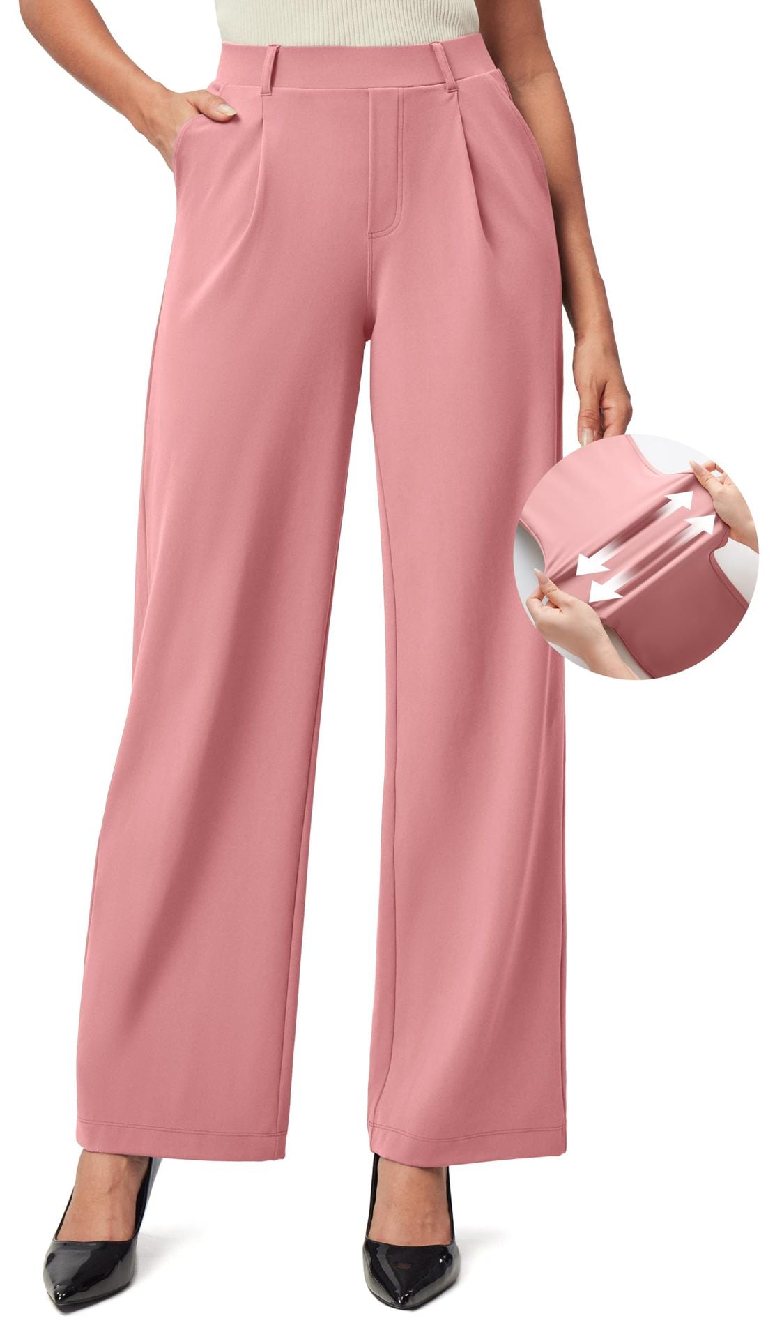High-Waist Business Freizeithose für Damen