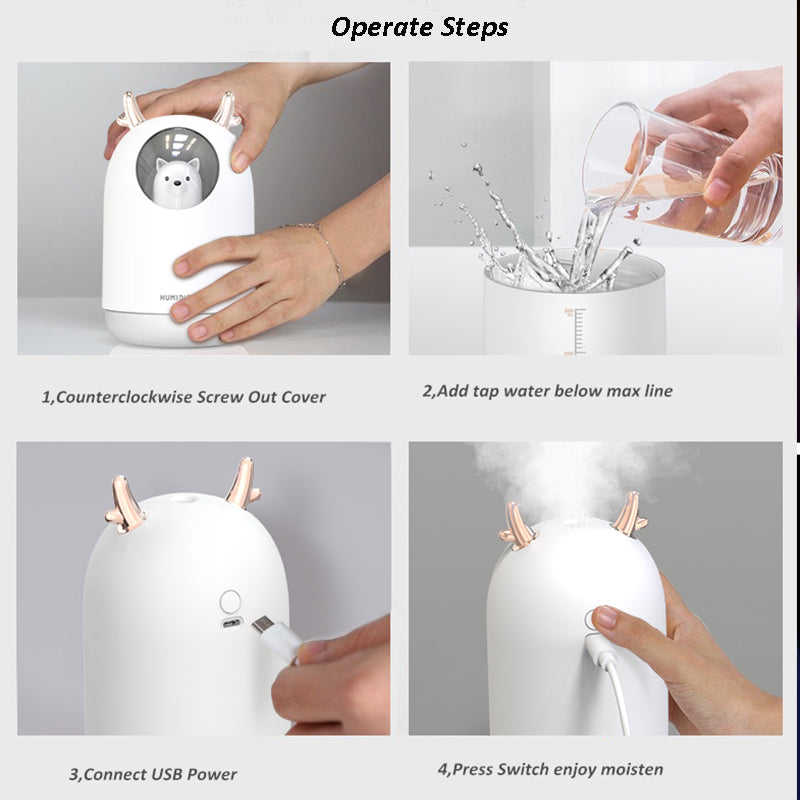 Mini Aroma Diffuser & Luftbefeuchter – Bild 3 | LuxeStyle