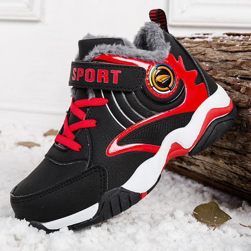 Kinder Baumwollschuhe mit Klettverschluss – Bild 5 | LuxeStyle