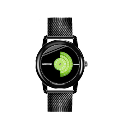 Wasserdichte Armbanduhr mit Netzarmband | LuxeStyle