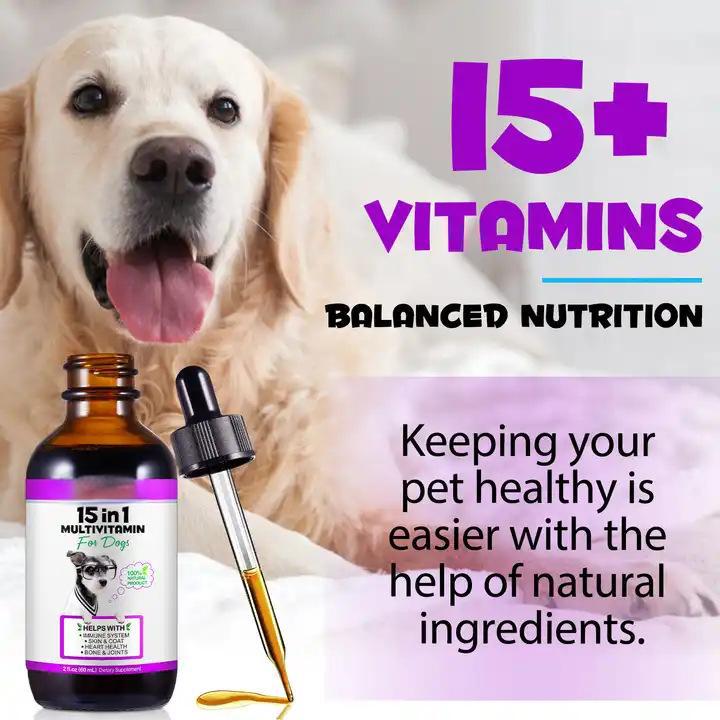 Multivitamin-Tropfen für Haustiere