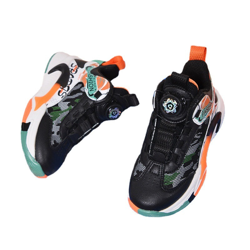 Basketball-Sneakers mit Drehverschluss | LuxeStyle