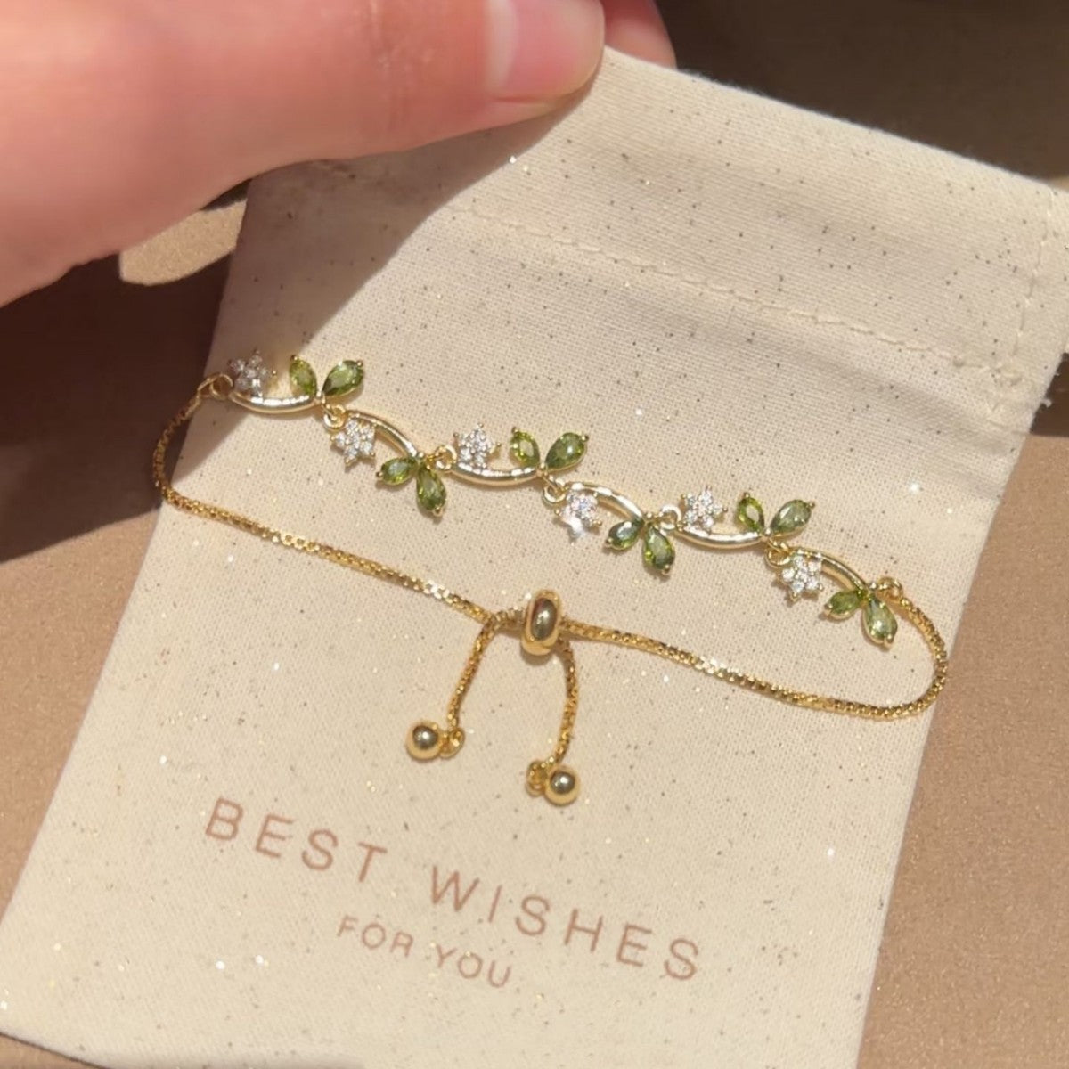 Olivia Boho Fusskette Geschenk