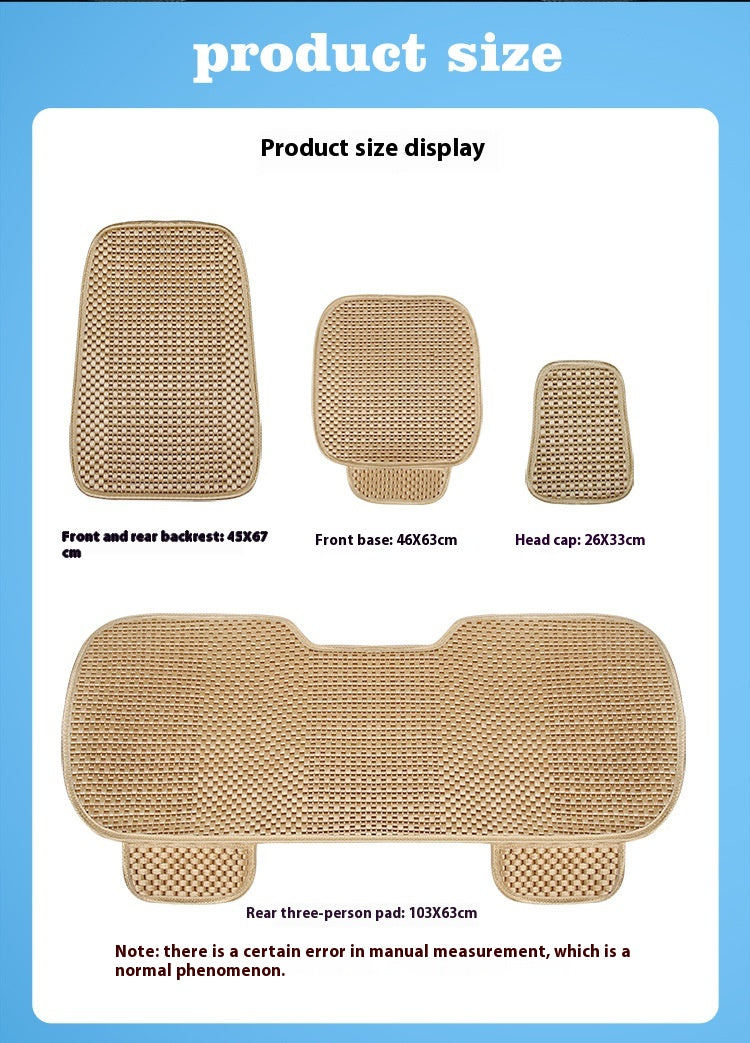 Sommer-Minimales EisSilk Autositze-Polster