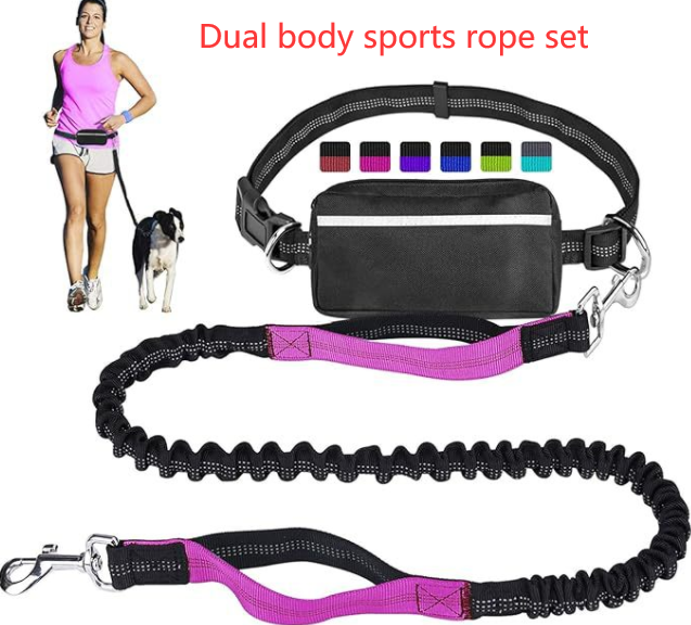 Hände-frei Sport-Leine für Haustiere – Bild 2 | LuxeStyle
