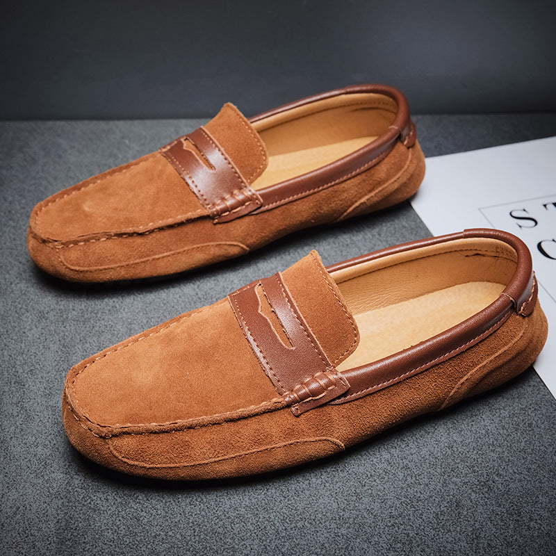 Farbblock-Loafer