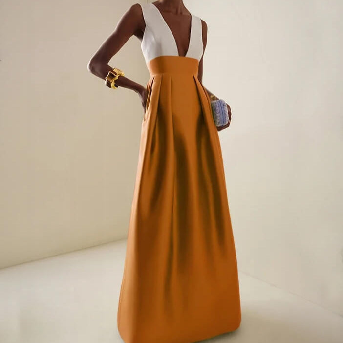 Elegantes Langkleid für Damen