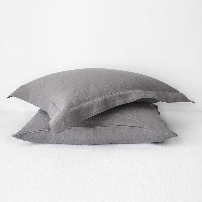 Leinen-Kissenbezug im Nordic-Stil