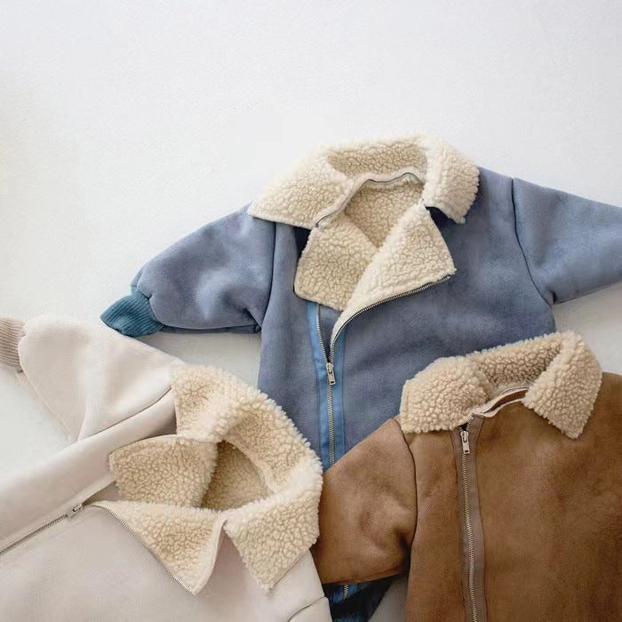 Baby-Body mit Fleece, lange Hose, Knopfleiste – Bild 3 | LuxeStyle