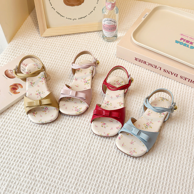 Mädchen Prinzessinnen-Schuhe mit Schleife