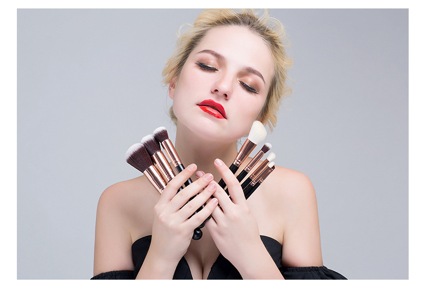 Rose Gold Make-up Pinsel