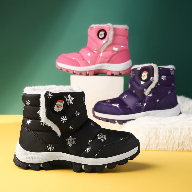 Warme Kinderschuhe aus Lackleder – Bild 1 | LuxeStyle