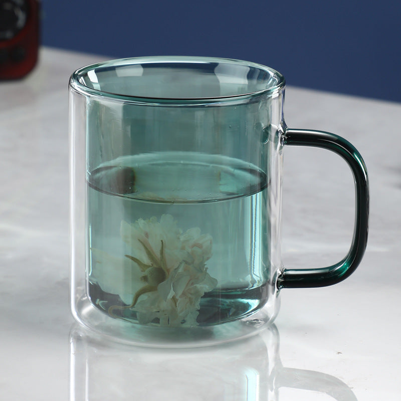 Doppelwandige Trinkflasche aus Borosilikatglas – Bild 8 | LuxeStyle